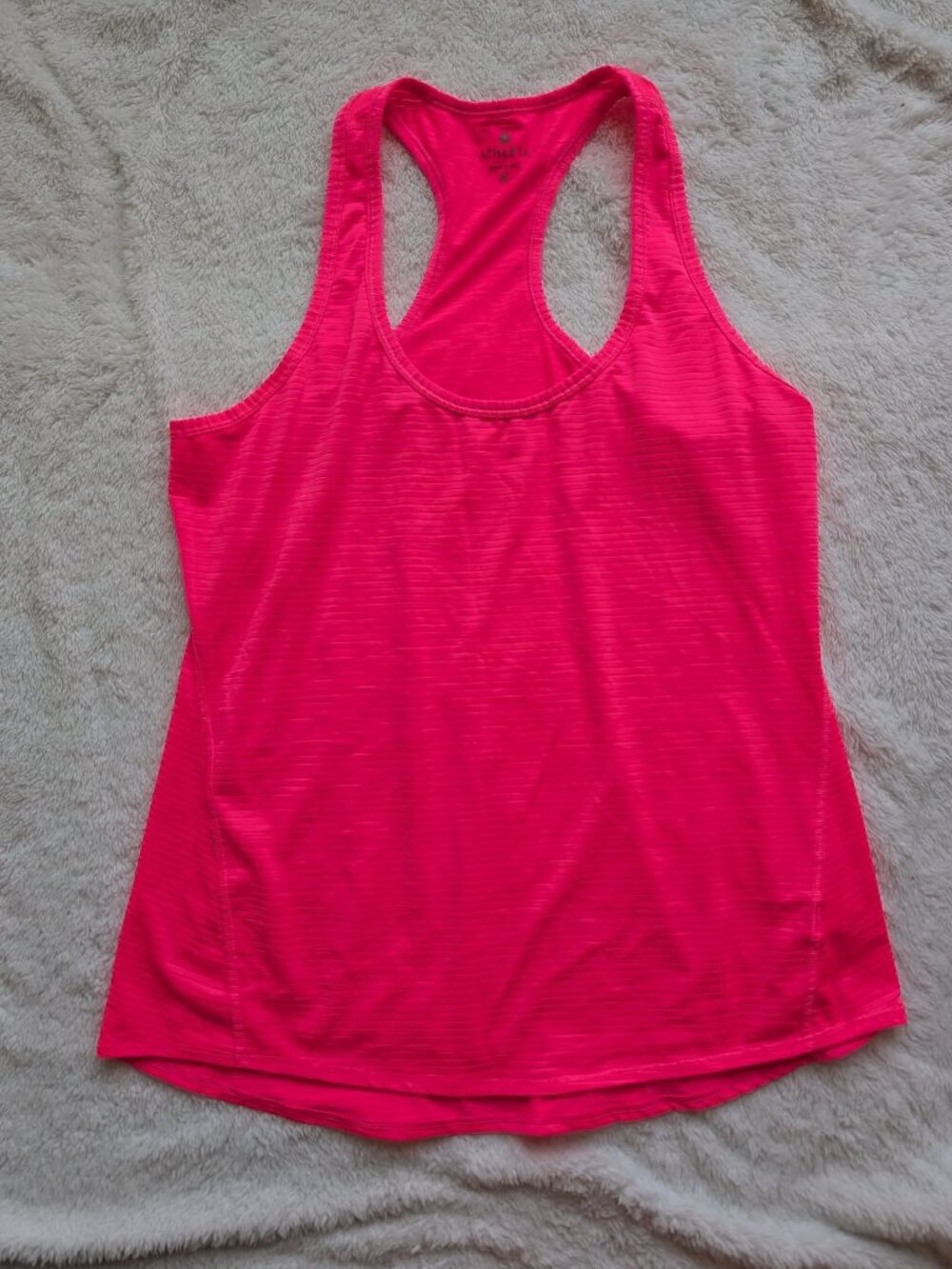 Athleta Bright Pink Athletic Tank Top Women's Size M